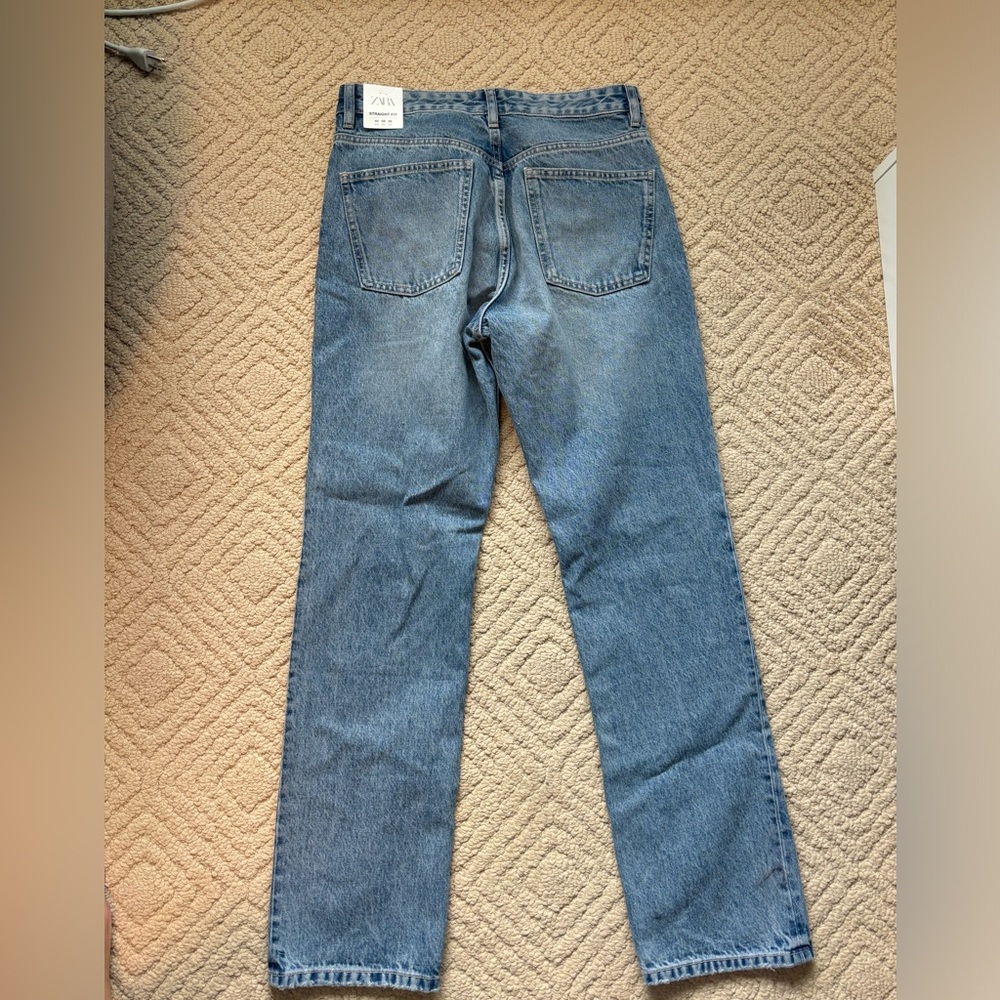 Zara straight leg jeans